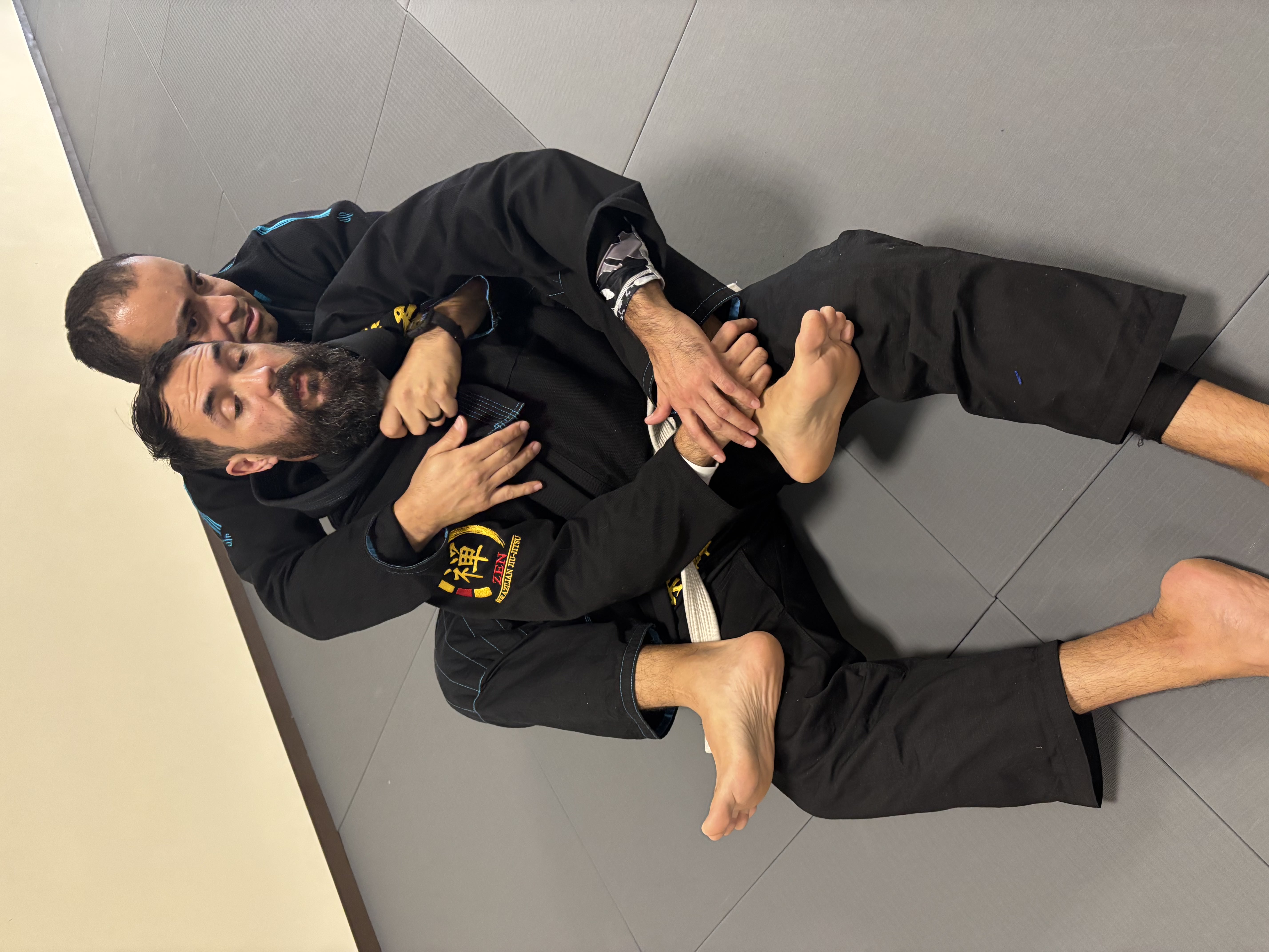 Competition preparation training with ZEN BJJ students