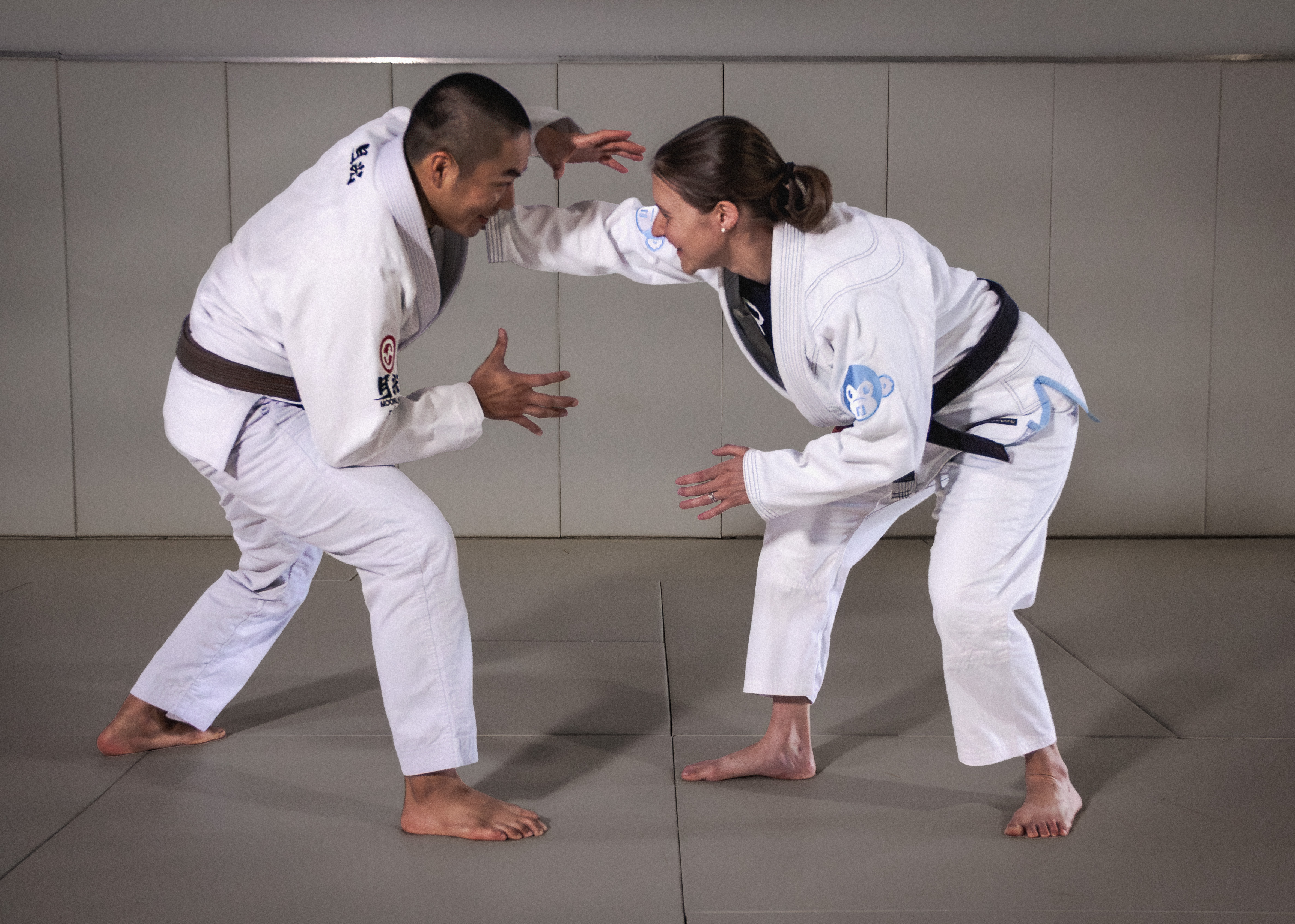 Gi BJJ technique drilling at ZEN Brazilian Jiu-Jitsu
