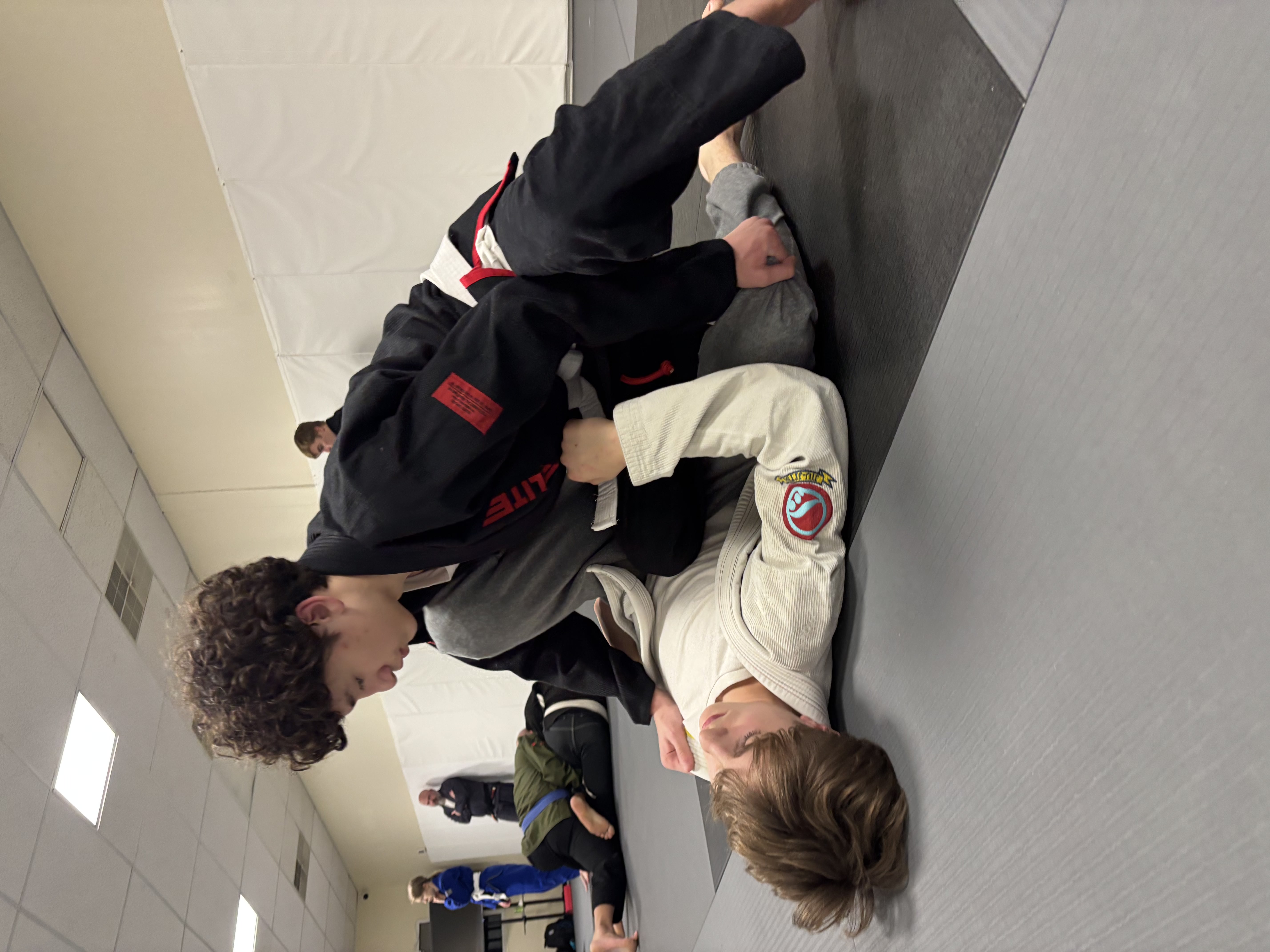Open mat day with teens sparring at ZEN Brazilian Jiu-Jitsu