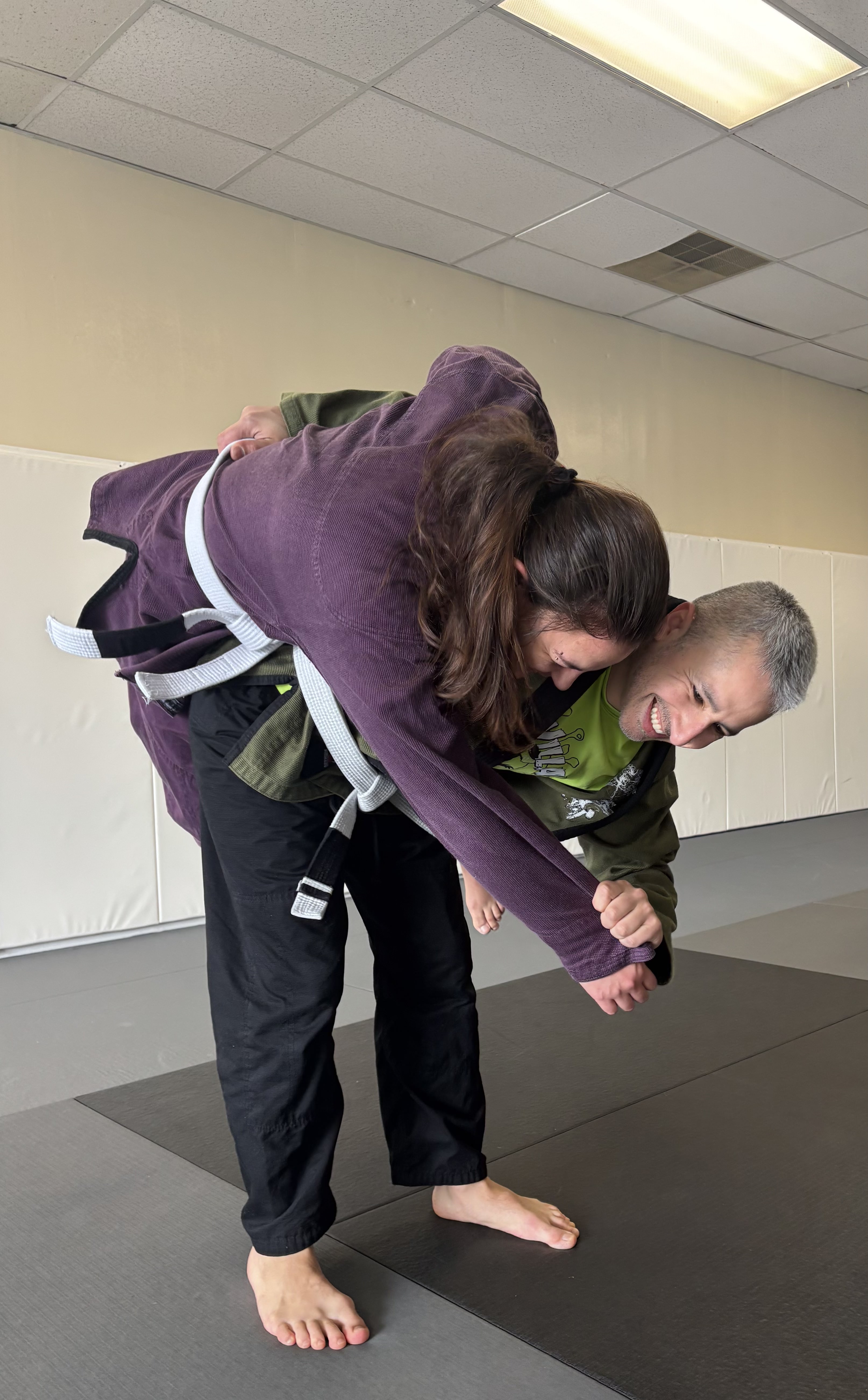 Judo grip fighting at ZEN BJJ Coopersburg