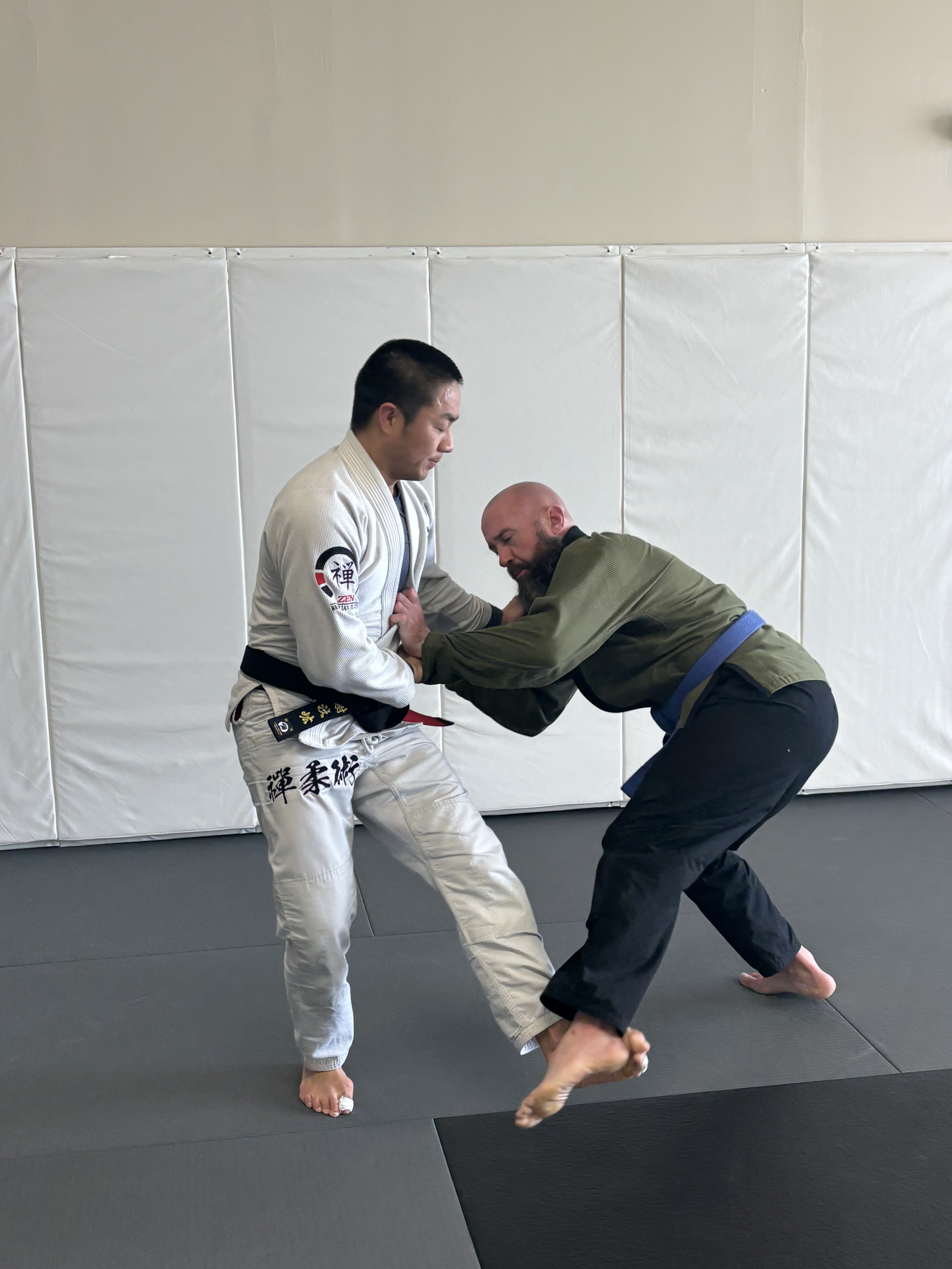 Judo throw at ZEN BJJ Coopersburg